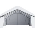 Single Truss Peak M Model Storage Shelter W20'xL20'xH12' - Heavy Duty