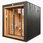 Kubik Deluxe Outdoor Cedar Sauna 6×6