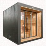 Kubik Deluxe Outdoor Cedar Sauna 7×7