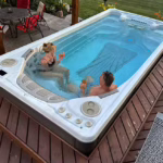 Swim Spa Outdoor Hot Tub Adult Swimming Pool 10 Person Hot Tubs
