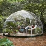 Luxury Waterproof Transparent PVC Geodesic Dome Tent for Glamping, Garden Restaurants & Events