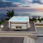 5 Person Hot Tub Large Massage Hot Tub Swim Spa Outdoor Balboa Acrylic Hot Tub